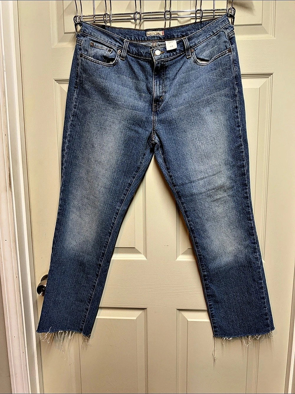 Levi's 505 Straight Leg Jeans Straight Leg Jeans Waist 16 M in Blue